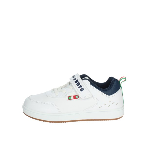 Bull Boys Shoes Sneakers White/Blue DNAA3351