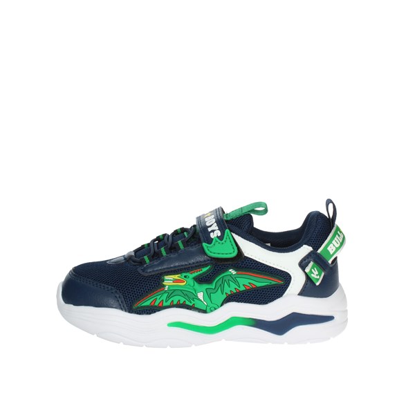 Bull Boys Shoes Sneakers Blue/Green DNAL3374