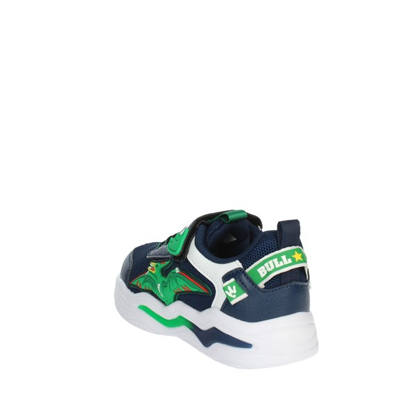 Bull Boys Shoes Sneakers Blue/Green DNAL3374