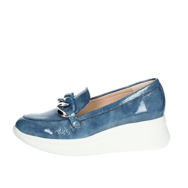 Callaghan Shoes Moccasin Light Blue 30019