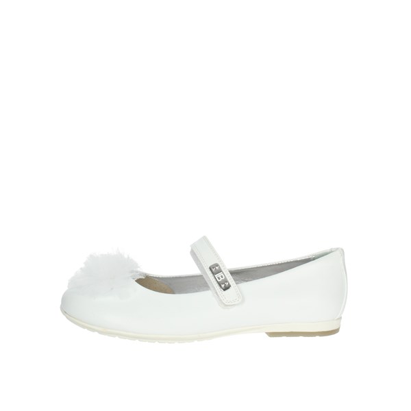 Laura Biagiotti Love Shoes Ballet Flats White 8306