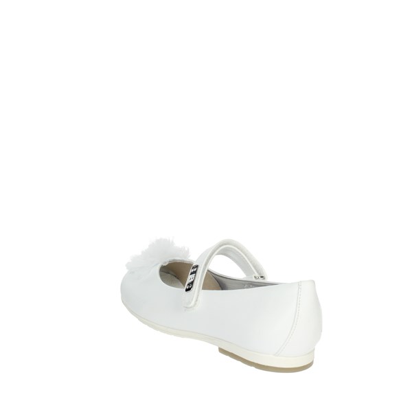 Laura Biagiotti Love Shoes Ballet Flats White 8306