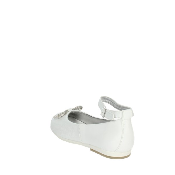 Laura Biagiotti Love Shoes Ballet Flats White 8305