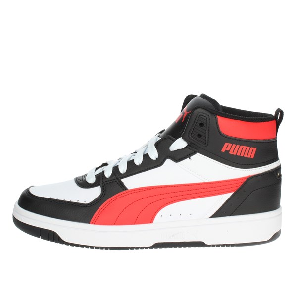 Puma Shoes Sneakers White/Black/Red 374765