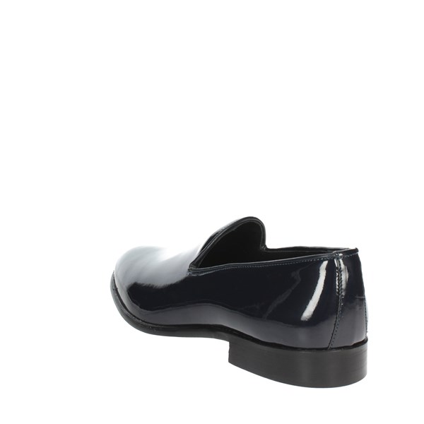Gino Tagli Shoes Moccasin Blue E632L