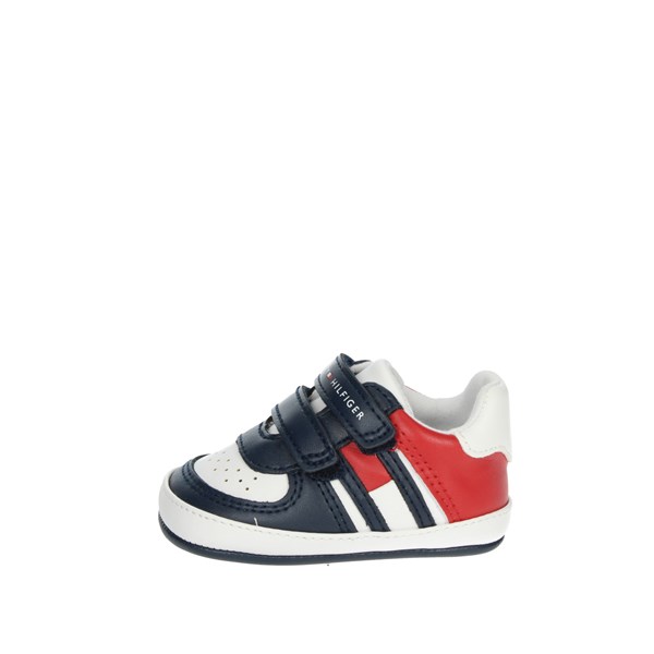 Tommy Hilfiger Shoes Baby Shoes White/Blue T0B4-32815-1582