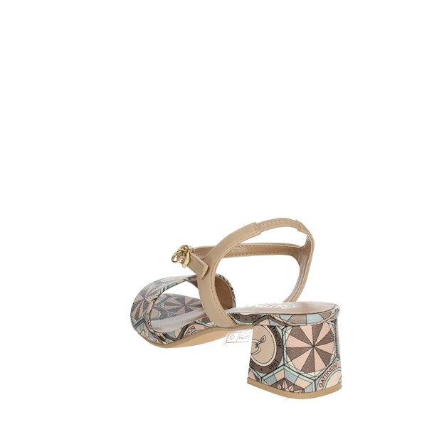 Gattinoni Shoes Heeled Sandals Beige PENSH1346WPW