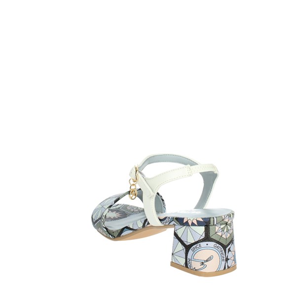 Gattinoni Shoes Heeled Sandals Sky-blue PENSH1346WPW