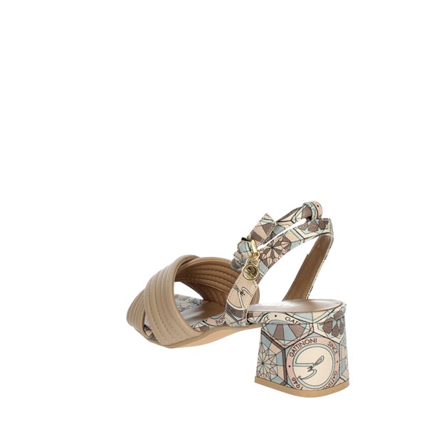 Gattinoni Shoes Heeled Sandals Nude PENSH1345WTE