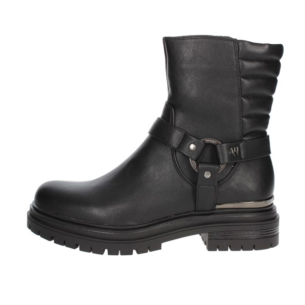 Wrangler Shoes Low Ankle Boots Black WL22617A