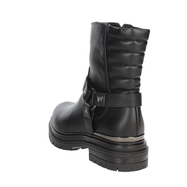 Wrangler Shoes Low Ankle Boots Black WL22617A