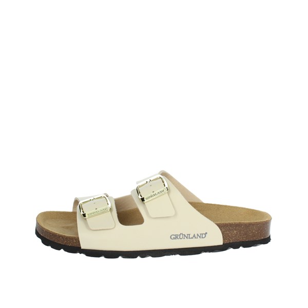Grunland Shoes Flat Slippers Beige CB4018-40