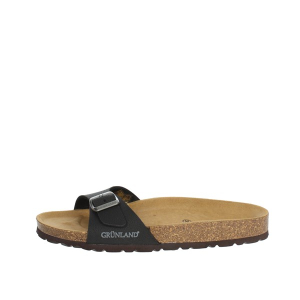 Grunland Shoes Flat Slippers Black CB0024-40