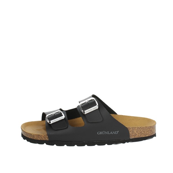 Grunland Shoes Flat Slippers Black CB4018-40
