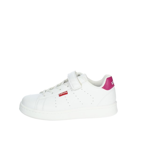 Levi's Shoes Sneakers White/Fuchsia VAVE0060S