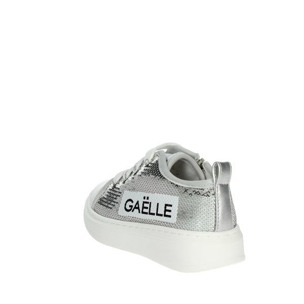 Gaelle Paris Shoes Sneakers Silver G-1801