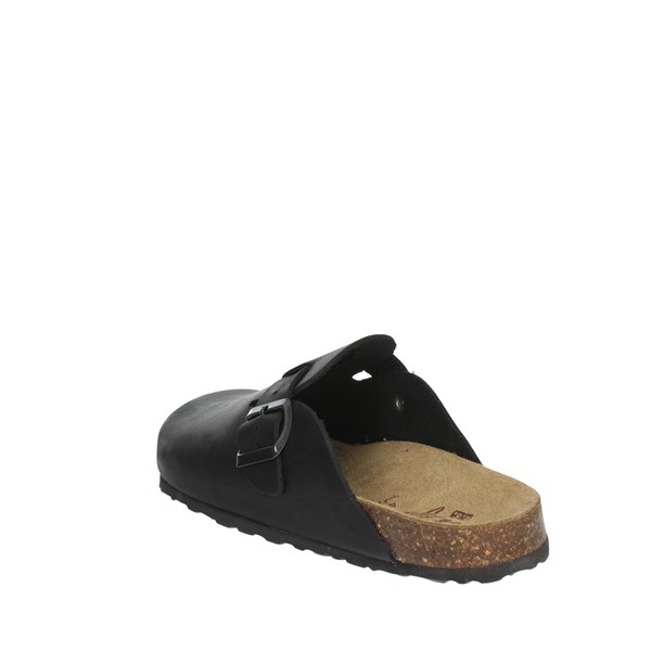 Free Life Shoes Flat Slippers Black 890-009U