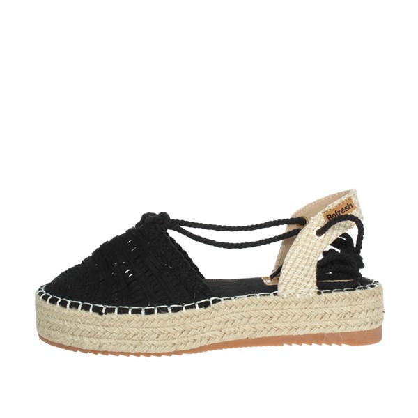 Refresh Shoes Espadrilles Black 170615
