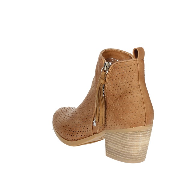 Refresh Shoes Heeled Ankle Boots Brown leather 170572