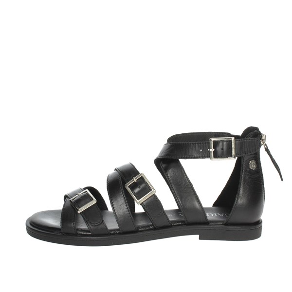 Carmela Shoes Flat Sandals Black 160809
