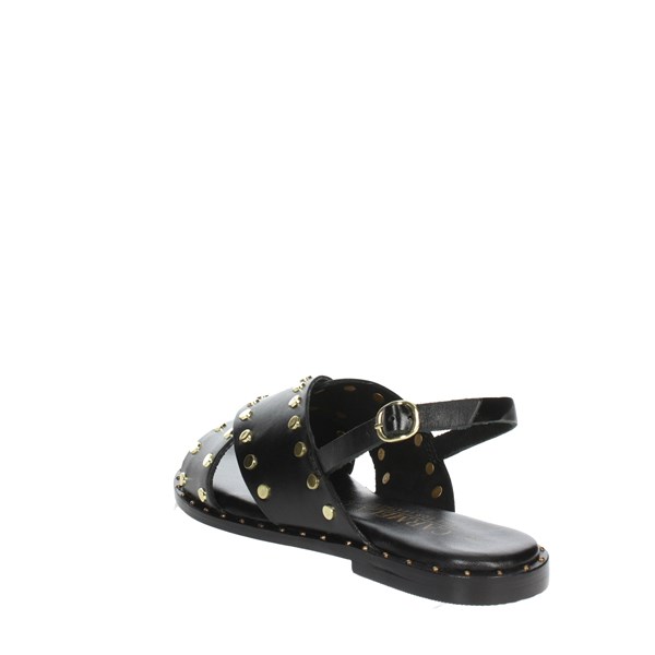 Carmela Shoes Flat Sandals Black 160741