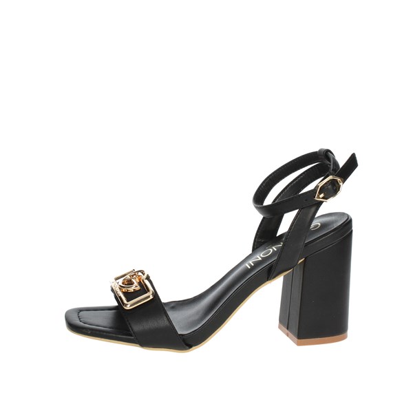 Gattinoni Shoes Heeled Sandals Black PENCA1350WCA