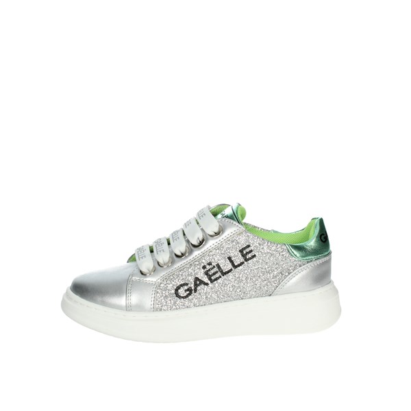 Gaelle Paris Shoes Sneakers Silver G-1800