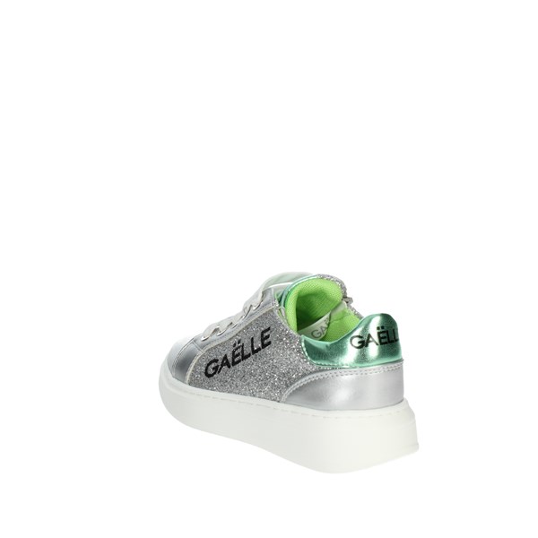 Gaelle Paris Shoes Sneakers Silver G-1800