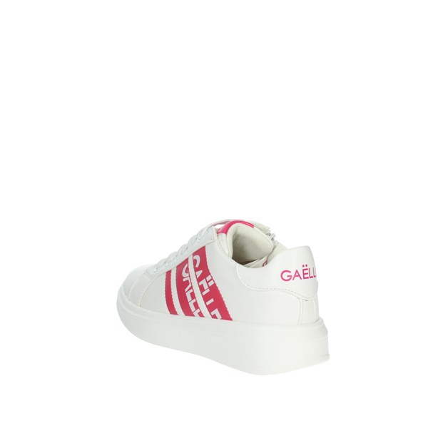 Gaelle Paris Shoes Sneakers White/Fuchsia G-1802