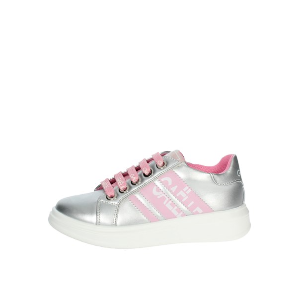 Gaelle Paris Shoes Sneakers Silver/pink G-1802