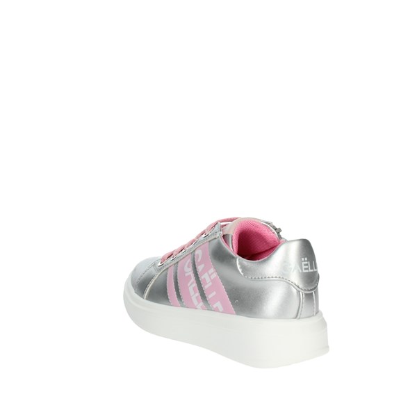 Gaelle Paris Shoes Sneakers Silver/pink G-1802