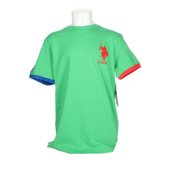U.s. Polo Assn Clothing T-shirt Green PALM 49351