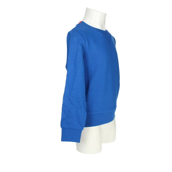 U.s. Polo Assn Clothing Sweatshirt Light Blue ENEA 52124