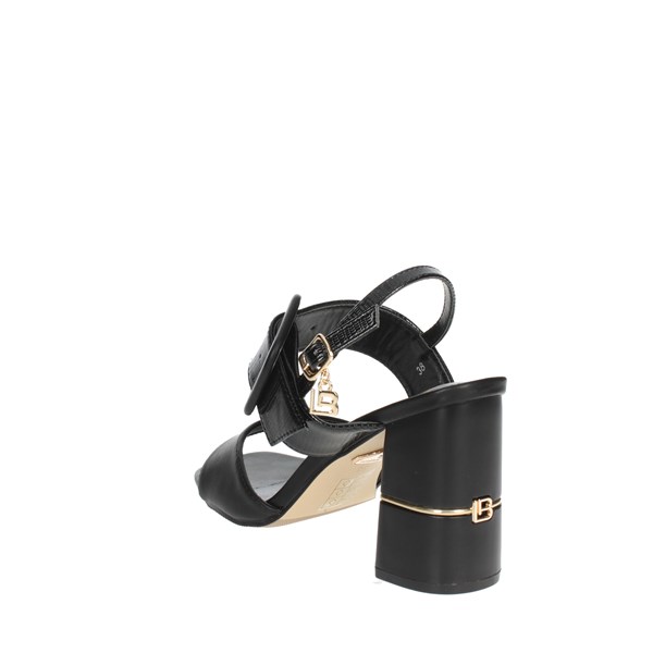 Laura Biagiotti Shoes Heeled Sandals Black 8107