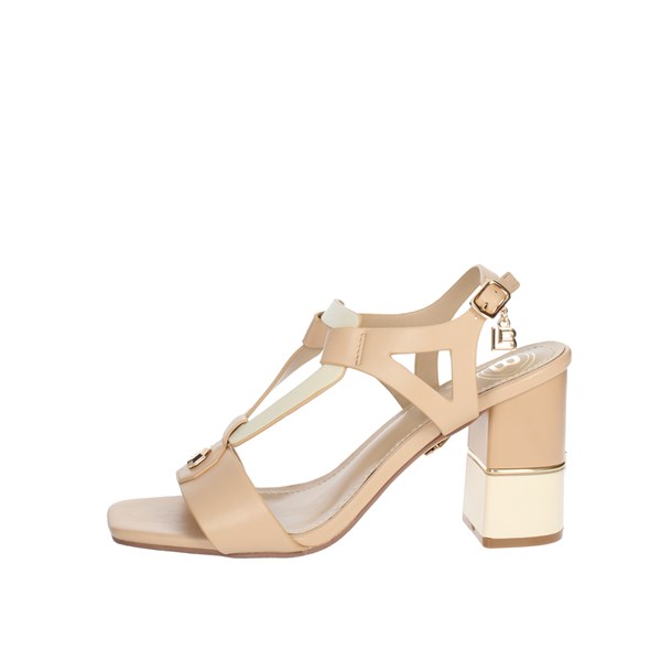 Laura Biagiotti Shoes Heeled Sandals Beige 8111