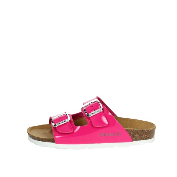Grunland Shoes Flat Slippers Fuchsia CB1462-40