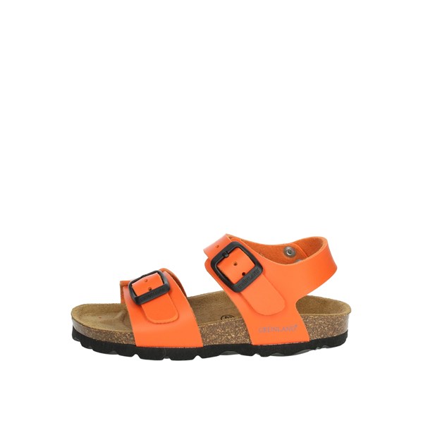Grunland Shoes Flat Sandals Orange SB1206-40