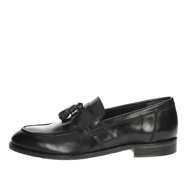 Veni Shoes Moccasin Black 06T