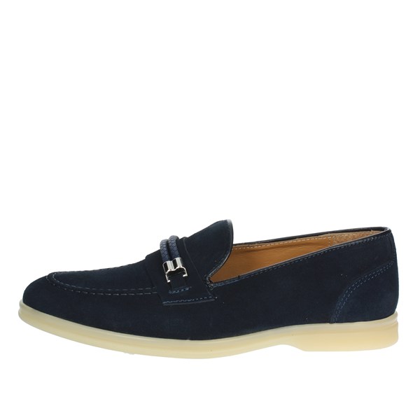 Gino Tagli Shoes Moccasin Blue 201 PIA