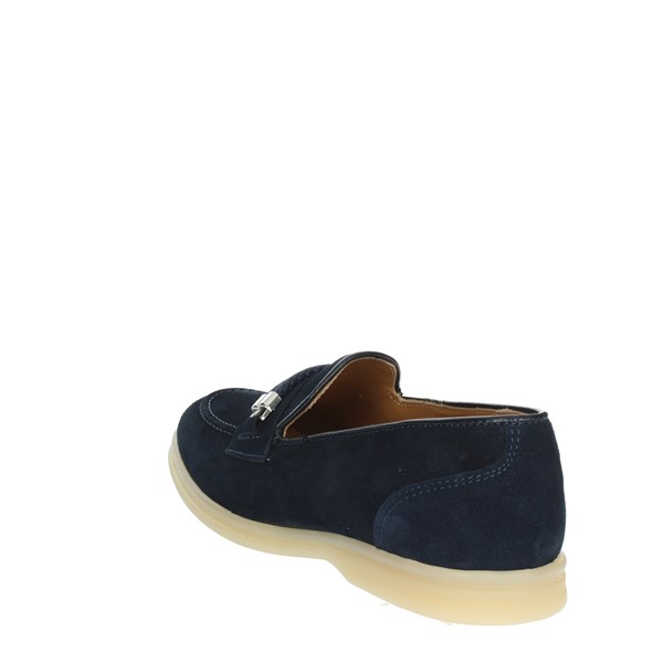 Gino Tagli Shoes Moccasin Blue 201 PIA