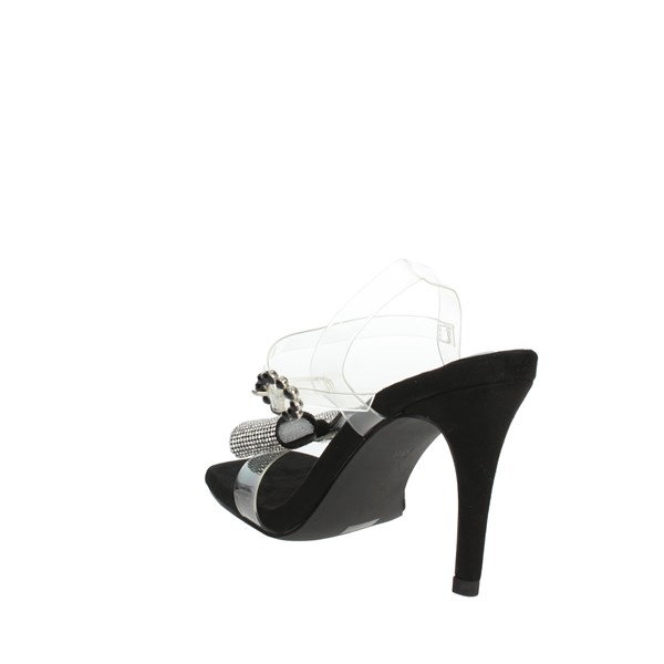 Menbur Shoes Heeled Sandals Black 23724