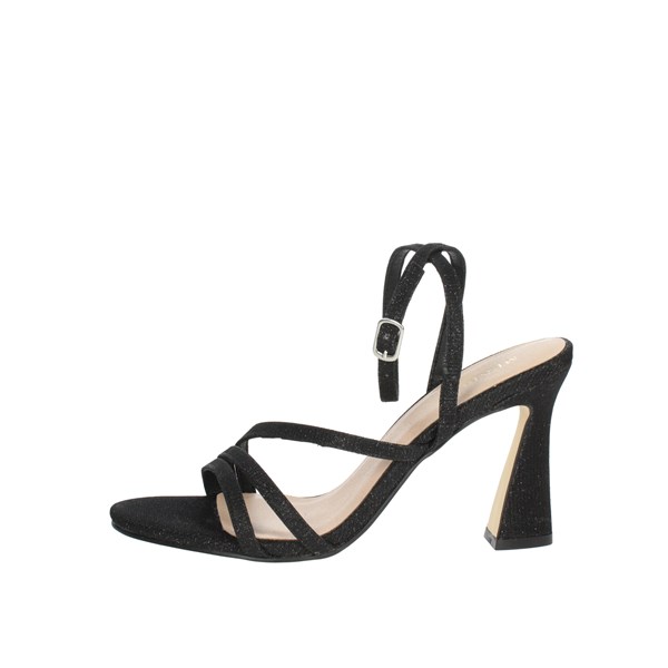 Menbur Shoes Heeled Sandals Black 24083
