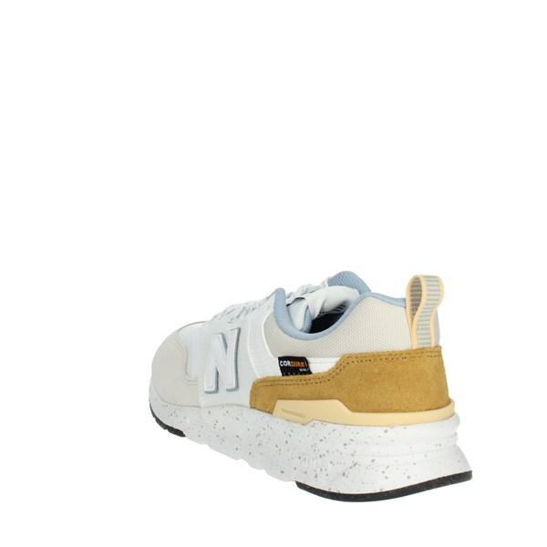 New Balance Shoes Sneakers White/Brown leather CM997HWF