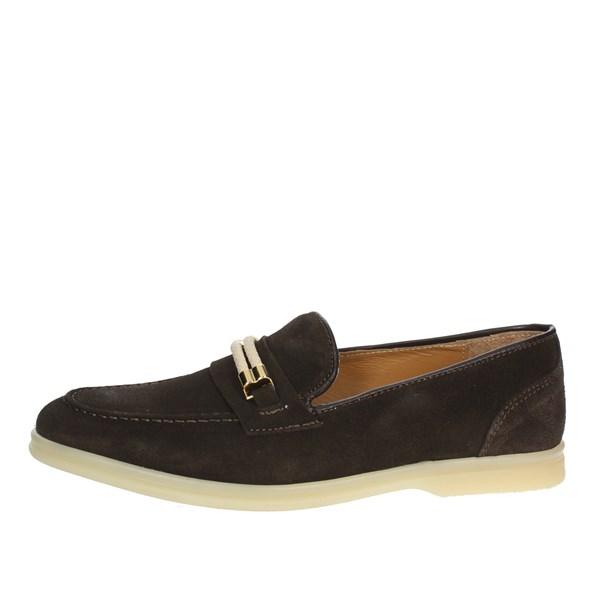 Gino Tagli Shoes Moccasin Brown 201 PIA