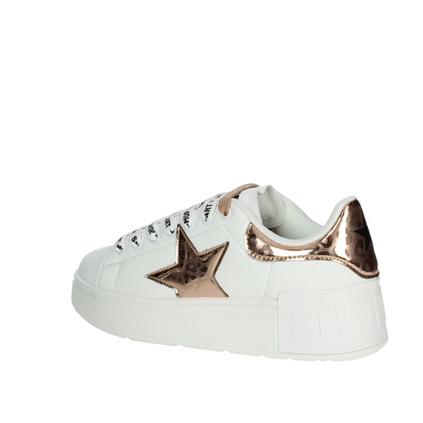 Shop Art Shoes Sneakers White/Light dusty pink SASS230210