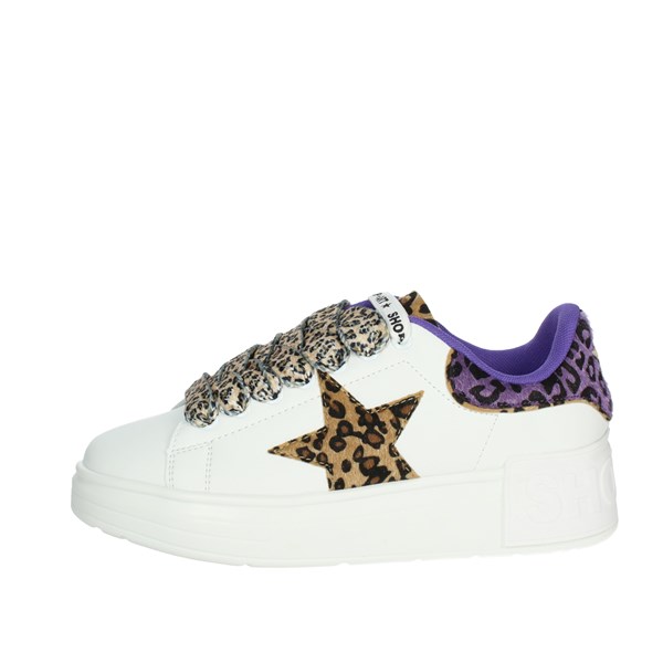 Shop Art Shoes Sneakers White/Purple SASS230208
