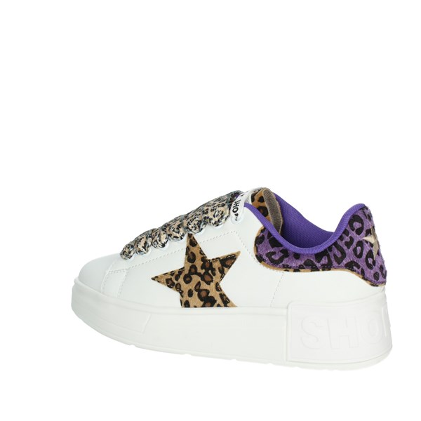 Shop Art Shoes Sneakers White/Purple SASS230208