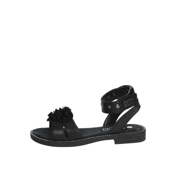 Cult Shoes Flat Sandals Black CLJ004002000