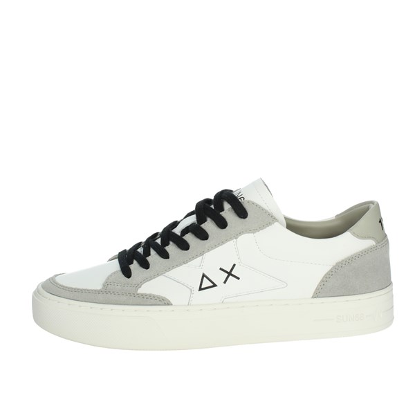 Sun68 Shoes Sneakers White/Grey Z33130