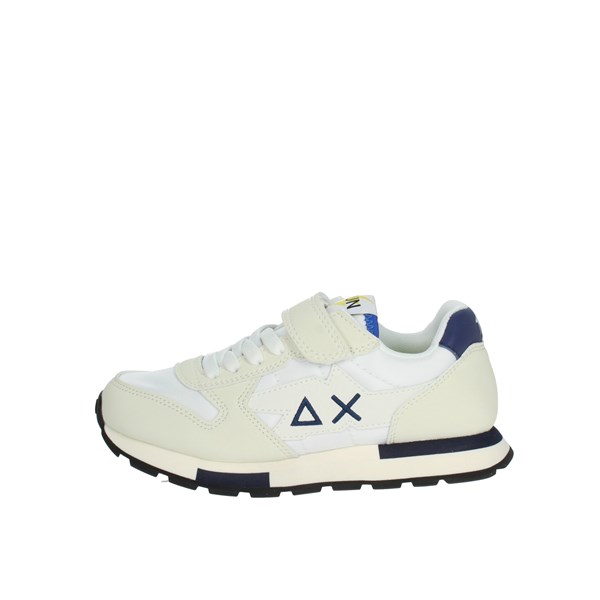 Sun68 Shoes Sneakers White/Blue Z33321K